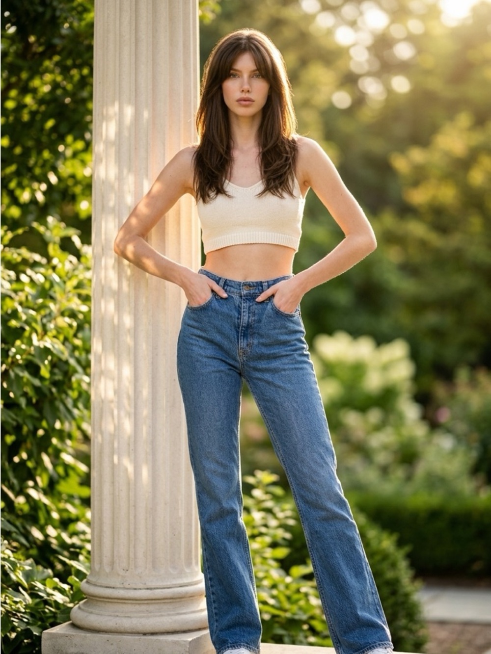 Levi’s Classic High-Rise Blue Jeans - Women's70’s
High Flare inseam 31